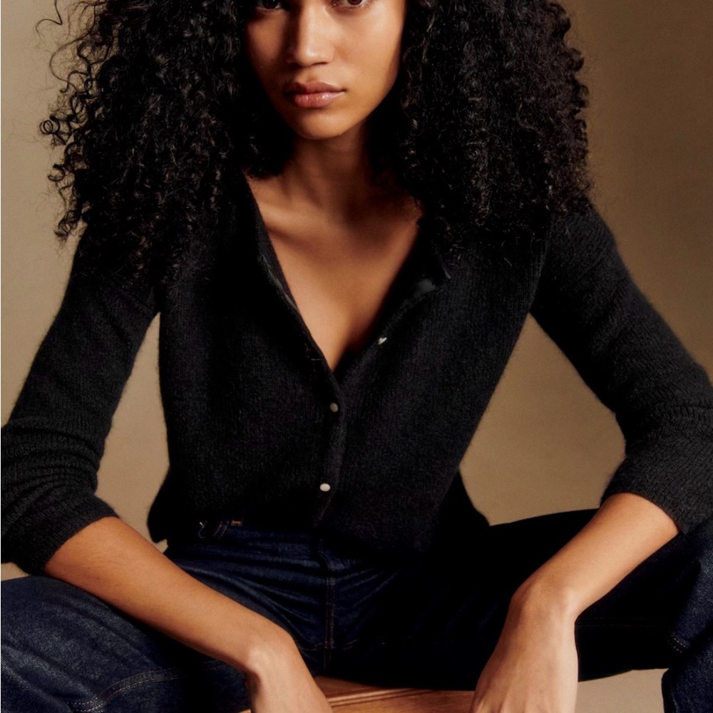 Sézane Gaspard Cardigan Black XS